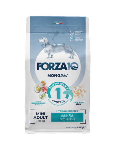 FORZA10 Mini Diet al Pesce 1,5 kg
