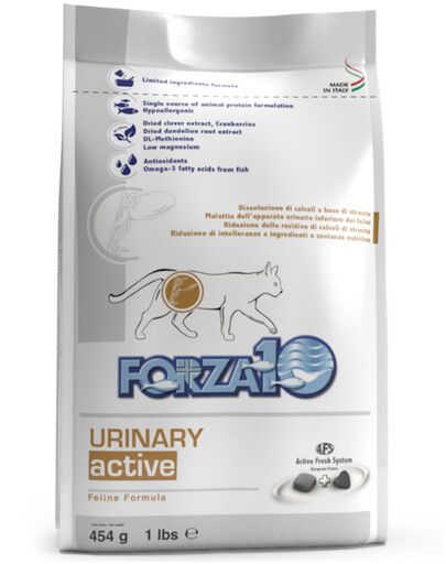 FORZA 10 Urinary Active Cat Dieta 454g