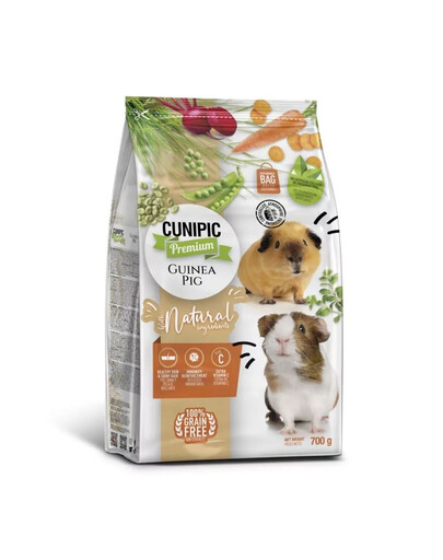 CUNIPIC Premium Guinea Pigs 700g cibo per cavie