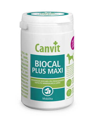 CANVIT Dog Biocal Plus Maxi 230g integratore per il sistema motorio del cane