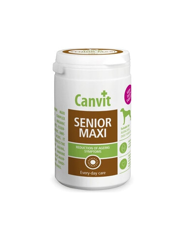 CANVIT Dog Senior Maxi 230 g complesso vitaminico per cani anziani di taglia grande