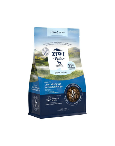 ZIWIPEAK Dog Steam & Dried cibo secco per cani a base di agnello 800 g