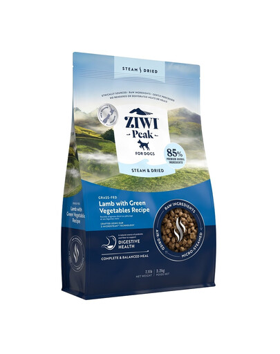 ZIWIPEAK Dog Steam & Dried cibo secco per cani a base di agnello 3,2 kg