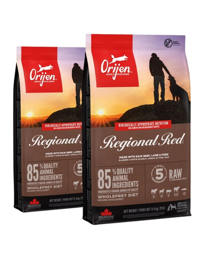 ORIJEN Regional Red 22,8kg (2 x 11,4kg)