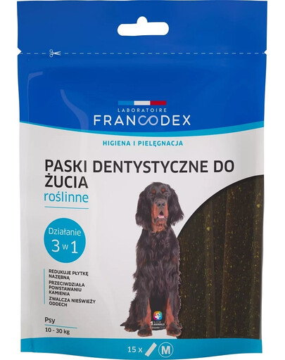 FRANCODEX Strisce da masticare M contro l'alito cattivo 352,5 g/15 pezzi