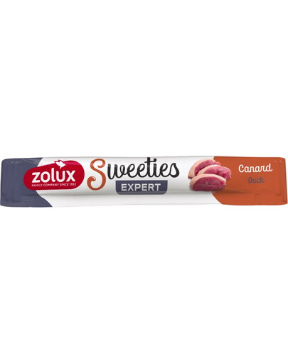 ZOLUX Snack cremoso per cani SWEETIES con anatra 14 g