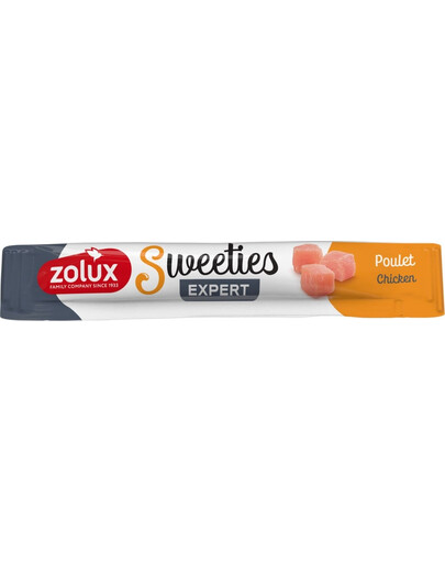 ZOLUX Snack cremoso per cani SWEETIES con pollo 14 g