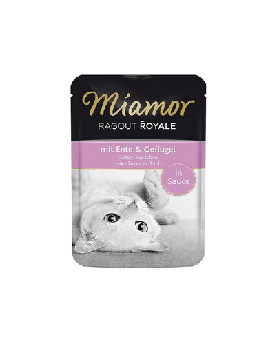 MIAMOR Ragù d'anatra Royale con pollo in salsa 100 g