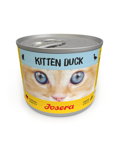 JOSERA Kitten Anatra cibo umido per gattini 200g