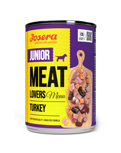JOSERA Meat Lovers Junior Menu Tacchino per cuccioli 400g