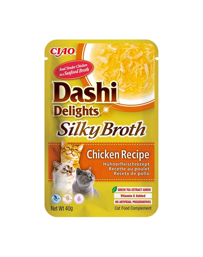 INABA Cat Dashi Delights Silky Broth Pollo 40g