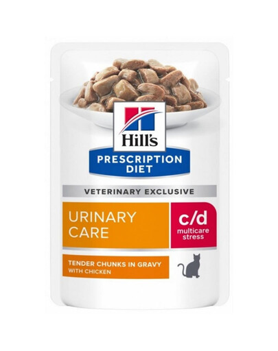 HILL'S Prescription Diet Feline c/d Urinary Stress Pollo 12 x 85g