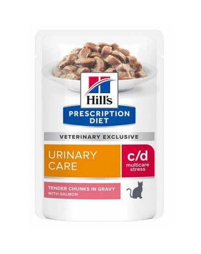 HILL'S Prescription Diet Feline c/d Urinary Stress con salmone 85g