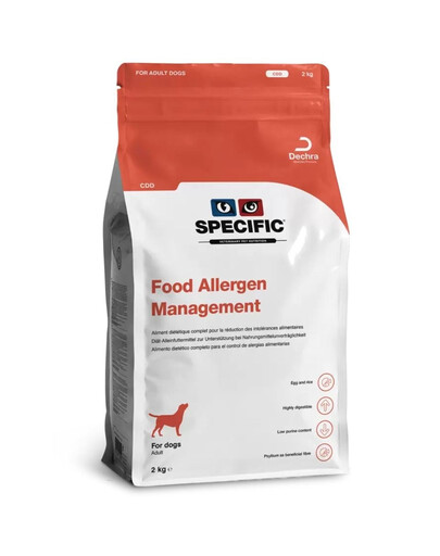 SPECIFIC Dog CDD Food Allergen Management 2 kg alimenti per cani con allergie alimentari