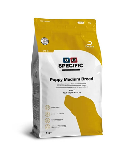 SPECIFIC Dog CPD-M Puppy Medium Breed 4 kg cibo per cuccioli per razze di media taglia