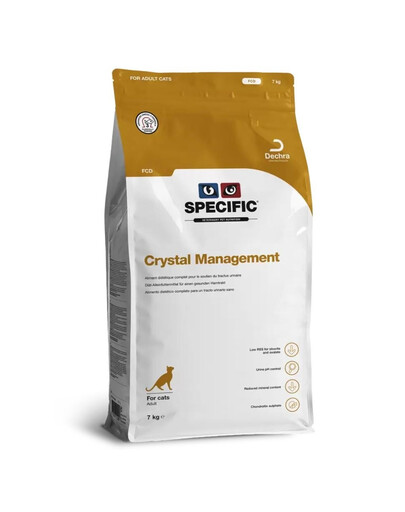 SPECIFIC Cat FCD Crystal Management 7 kg Alimenti anti-strumento per gatti