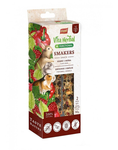 VITAPOL Vita Herbal Functional Smakers pelo e pelle 90 g
