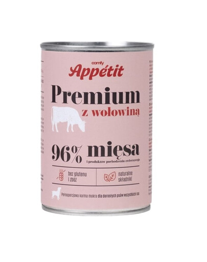 COMFY APPETIT PREMIUM con manzo 400g