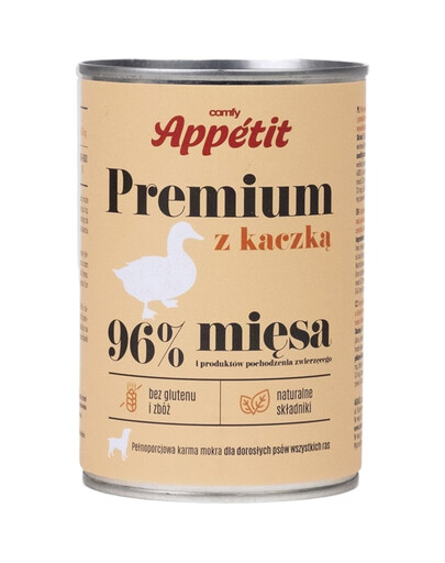 COMFY APPETIT PREMIUM con anatra 400g