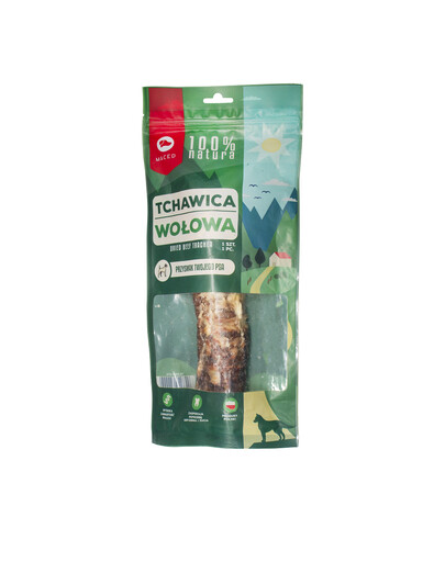 MACED Trachea di manzo da 25 cm, bocconcino naturale per cani