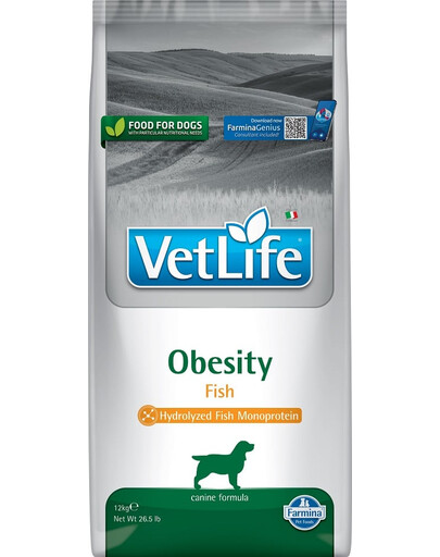 FARMINA Vet Life Obesity Fish 12kg
