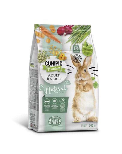 CUNIPIC Premium Adult Rabbit 700g mangime per conigli adulti