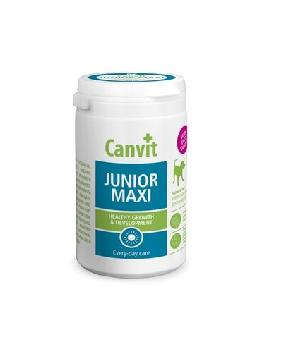 CANVIT Dog Junior Maxi 230 g complesso vitaminico per cuccioli di taglia grande