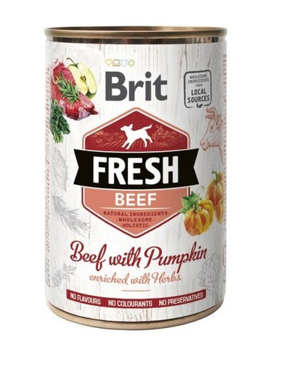 BRIT FRESH beef & pumpkin 400 g manzo e zucca