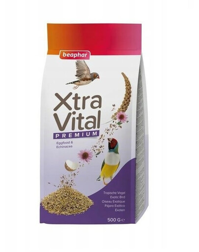BEAPHAR XtraVital Exotic Bird 500 g premium mangime per uccelli esotici