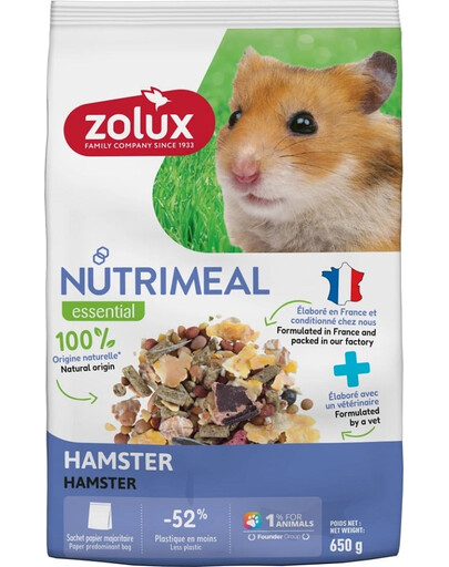 ZOLUX NUTRIMEAL Alimento composto per criceti 650g
