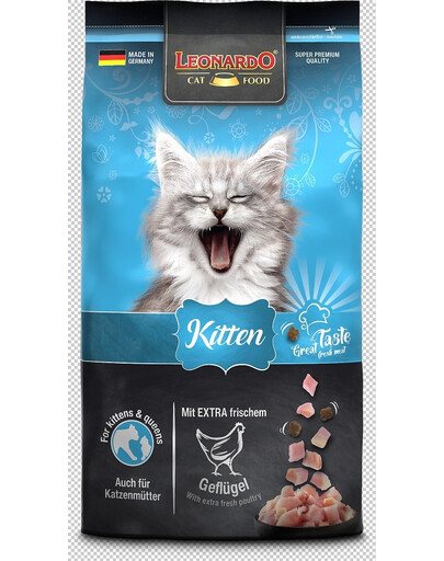 LEONARDO Kitten cibo secco per gattini 1,8 kg