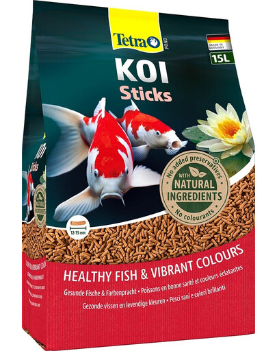 TETRA Pond KOI Sticks 15 L Mangime per carpe KOI da laghetto