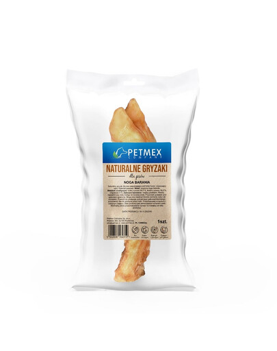 PETMEX Coscia di montone 1 pezzo naturale da masticare per cani