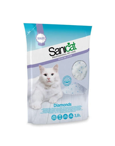SANICAT  Professional Fresh lettiera in silicone 3,8 L