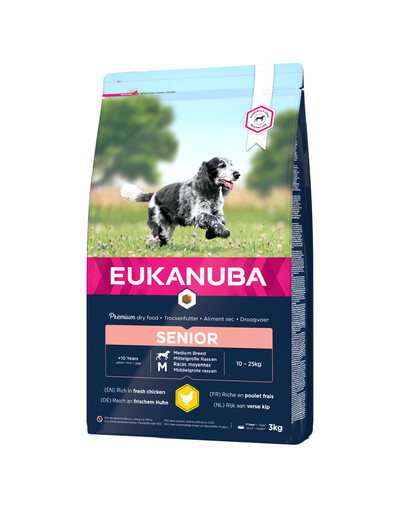 EUKANUBA Senior Medium Breed Chicken 3kg