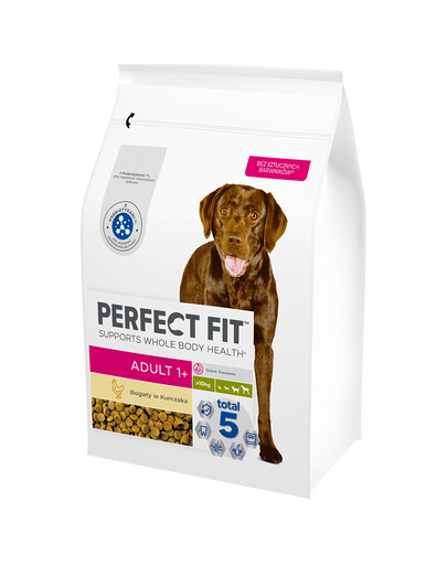 PERFECT FIT Adult 1+ Alimento secco completo ricco di pollo per cani adulti di razza grande 2,6 kg