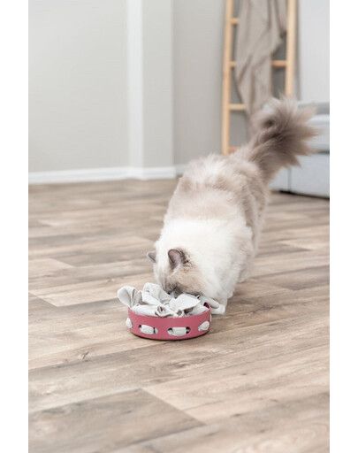 TRIXIE Cat Activity Hide'n'Sniff Bowl zabawka edukacyjna dla kota 18 cm plastik