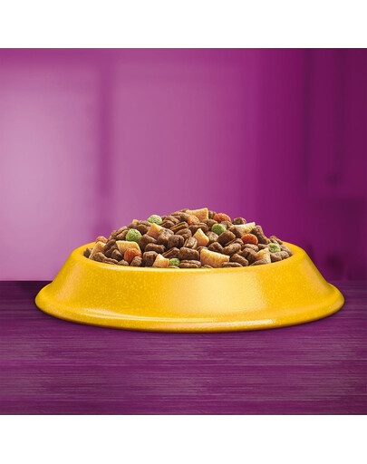 WHISKAS Adult 300g alimento secco completo con delizioso pollo per gatti adulti