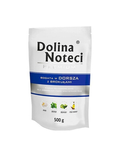DOLINA NOTECI Premium Ricco di merluzzo con broccoli 10 x 500g