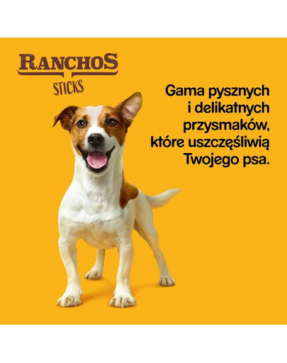 PEDIGREE Ranchos Sticks 60g Bastoncini per cani con fegato di pollo