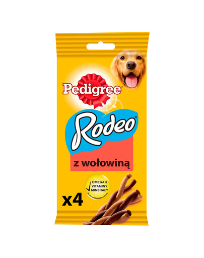 PEDIGREE Rodeo snack per cani con manzo 70g