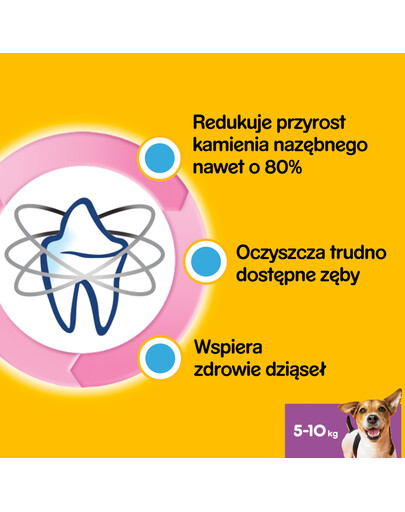 PEDIGREE DentaStix (razze piccole) Snack per cani 28pz. (4 x 110g)