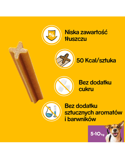 PEDIGREE DentaStix (razze piccole) Snack per cani 28pz. (4 x 110g)