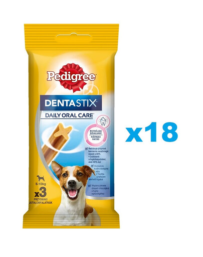 PEDIGREE DentaStix (razze piccole) Snack per cani 54 pz. - 18x45g