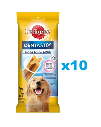 PEDIGREE DentaStix (razze grandi) Snack per cani 70 pz. - 10x270g