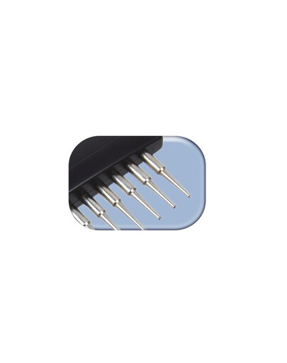 TRIXIE Pettine a rastrello per pelo lungo 7 × 14 cm