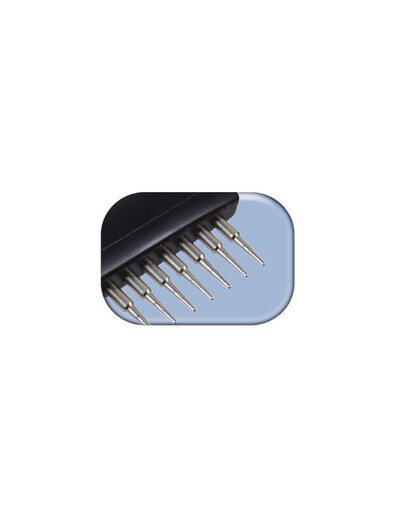 TRIXIE Pettine a rastrello per pelo corto 10 × 15 cm