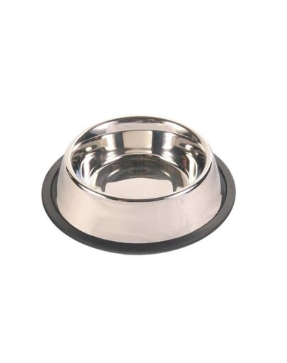 TRIXIE Ciotola antiscivolo in acciaio inox 0,45 l / 14 cm