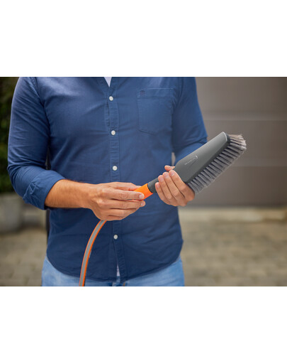 GARDENA Cleansystem spazzola manuale morbida M