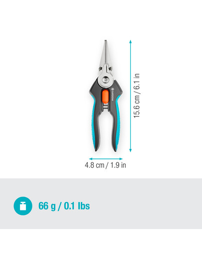 GARDENA Forbici per erbe e verdure GripCut